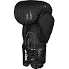 Перчатки для бокса PHANTOM Muay Thai Black (капа в подарок)