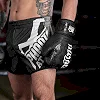 Перчатки для бокса PHANTOM Muay Thai Black (капа в подарок)