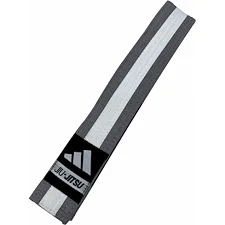 Пояс для Джиу-Джитсу Adidas | серо-белый | adiBJJB-K