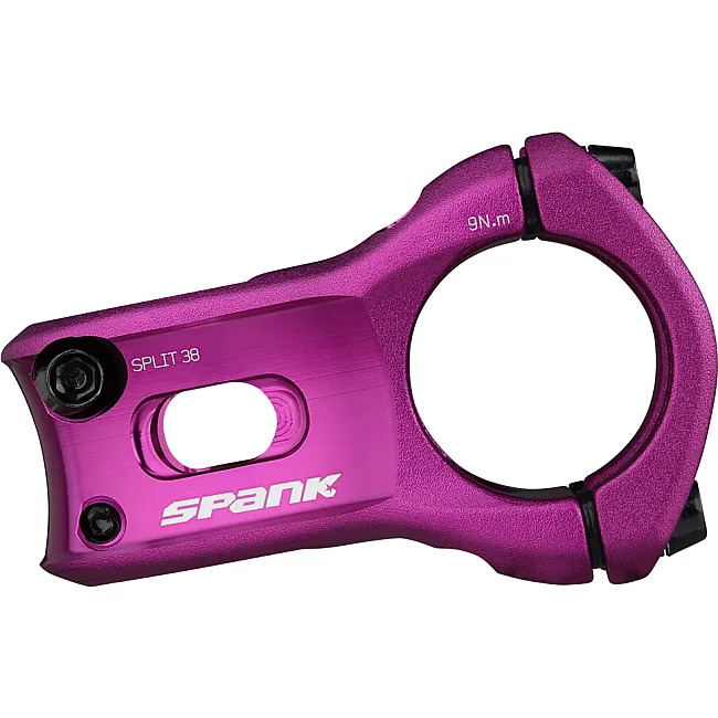 Вынос руля для велосипеда SPANK SPLIT, 38mm Purple