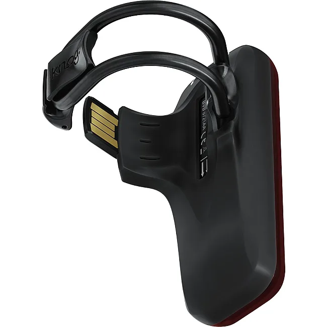 Задняя веломигалка KNOG Blinder V Bolt 100 Lumens Black