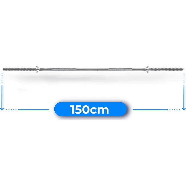 Винтовой гриф прямой 150/30 THUNDER