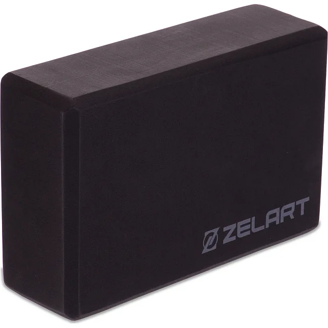 Блок для йоги ZELART FI-2572 (Черный)