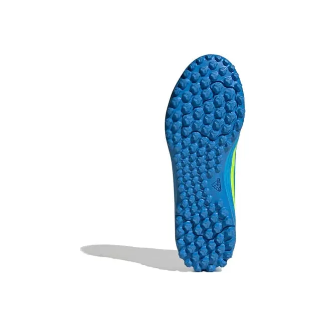 Сороконіжки дитячі ADIDAS F50 CLUB TF J блакитний, жовтий (для дітей)