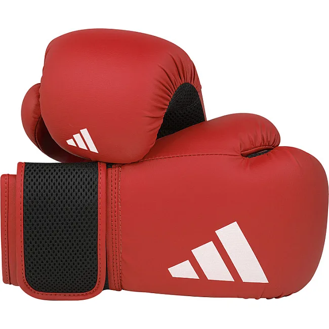 Рукавички для боксу Adidas Power 25 | червоний/білий | PWR25TG