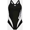 Купальник закритий для жінок Arena STRIPEFLO SWIMSUIT SWIM PRO BA чорний, білий (для жінок)