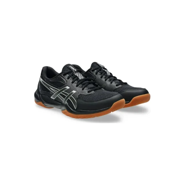 Кросівки сквош чоловічі ASICS Gel-Rocket 12 Black/Gunmetal