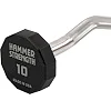 Штанга неразборная с фиксированным весом изогнутая PEV HAMMER STRENGHT TA-9978-10 (Черный)