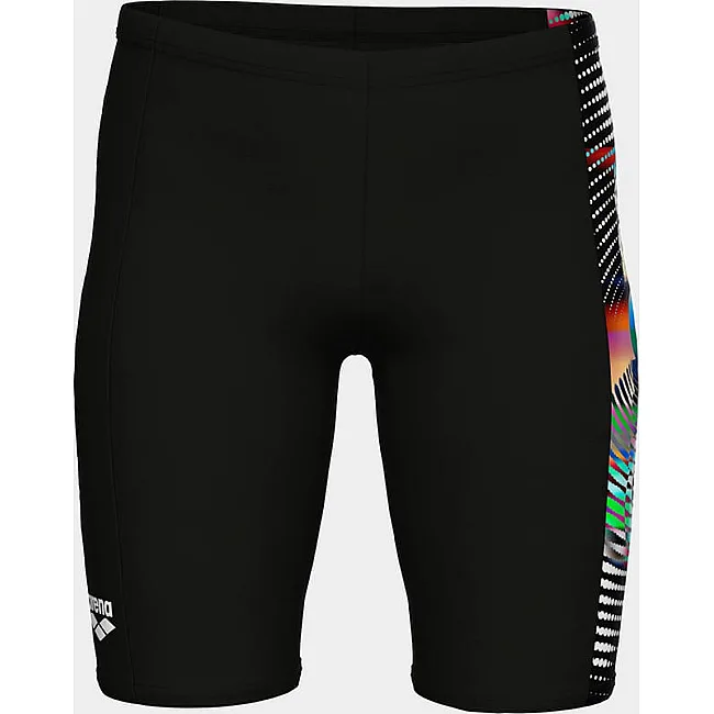 Плавки для мальчиков Arena LIT LOGO SWIM JAMMER черный (для детей)