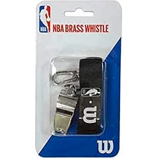 Свисток WILSON NBA BRASS WHISTLE WITH LANYARD