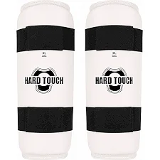 Захист гомілки щитки для тхеквондо HARD TOUCH BO-00136 (Білий)