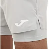 Спортивные шорты двойные 2 в 1 с тайтсами мужские JOMA ICONIC 104441-250 (Серый)