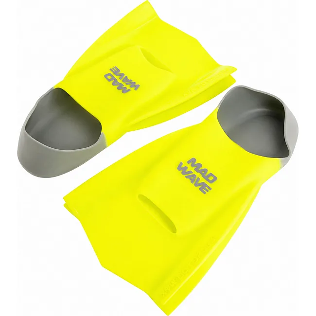 Короткие ласты для тренировок MADWAVE Propellor max M074305 (Оранжевый)