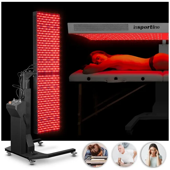 Інфрачервона світлодіодна панель inSPORTline Sumatrin - 750 LED, чорна
