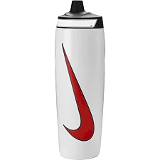 Бутылка NIKE REFUEL BOTTLE 24 OZ белый, красный 709 мл