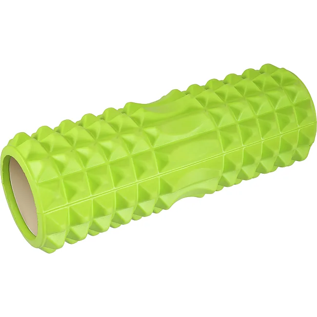 Роллер массажный цилиндр (ролик мфр) 33см Spine Roller SP-SPORT FI-5847 (Салатовый)