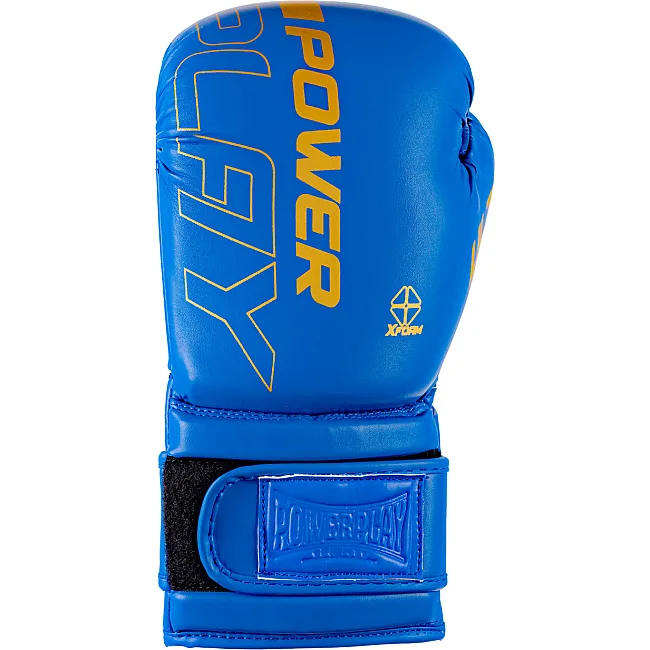 Боксерские перчатки PowerPlay 3089 Alpha Синие
