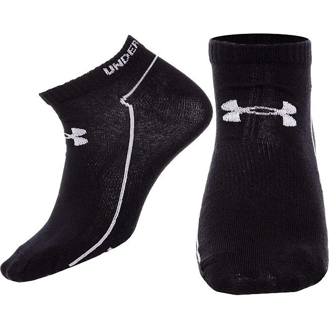 Спортивные носки мужские короткие UNDER ARMOUR BC-3948 (Черный)