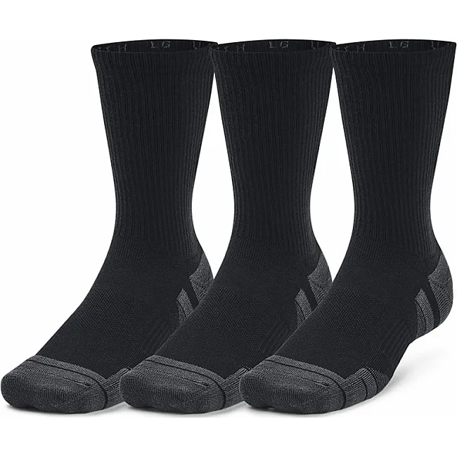 Носки UNDER ARMOUR Performance Tech 3pk Crew черный XL