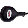 Ракетка хлопушка для тхэквондо одинарная кожаная PRO-BOX BO-0590 1шт (Черный)