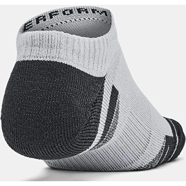 Носки UNDER ARMOUR Perf Tech 6pk NS белый, черный, серый