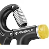 Кистевой эспандер POWERPLAY PP-4323 с регулируемой нагрузкой 10-40 кг. Strength Grip Черно-желтый