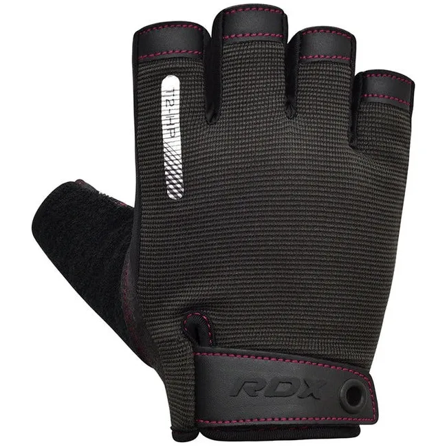 Рукавички для фітнесу RDX T2 Half Pink
