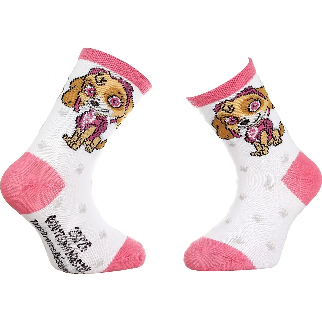 Носки PAW PATROL STELLA + ALL OVER EMPREINTE детские, арт.43891347-8
