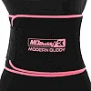 Пояс для похудения MDbuddy FI-2636 110смх20смх3мм (Черный-розовый)