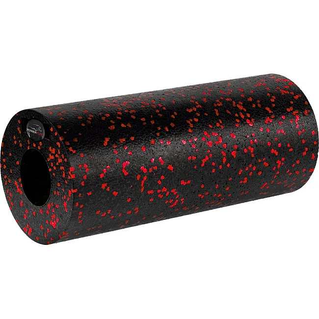 Масажний набір PowerPlay PP_4015 EPP Foam Roller Set 4in1 (2-ва роли + 2-ва м'ячі) Чорно-червоний
