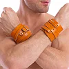 Напульсник кожаный спортивный фиксатор для запястья и кисти SP-SPORT
 TA-5483-BR 2ш