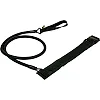Трос эластичный с поясом MADWAVE SHORT BELT M077104 длина-1,15м (Черный-красный)