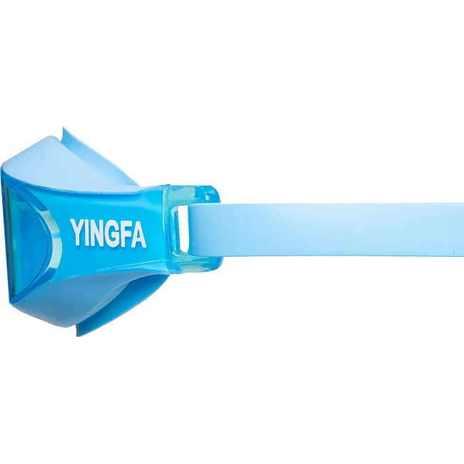 Очки для плавания взрослые YINGFA Y689AF (Черный-красный)