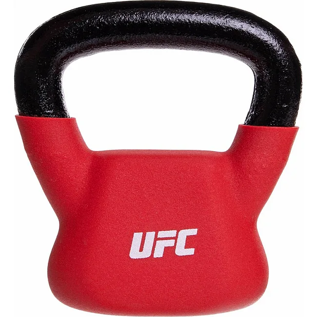 Гиря тренировочная цельная с
 покрытием UFC UHA-69692 вес 4кг