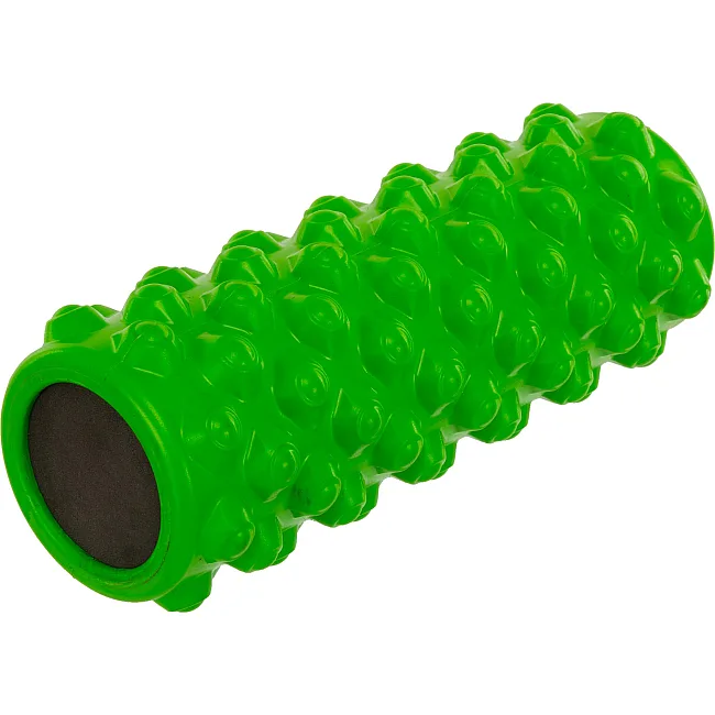 Ролер масажний циліндр (ролик мфр) заповнений піною 36см
 Bubble Roller ZELART
 FI-5714 (Лімонний)