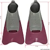 Короткие ласты для тренировок
 MADWAVE
 M074606509W
 40-41