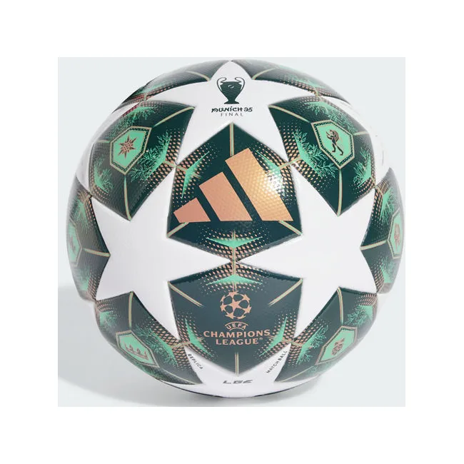 Мяч футбольный Adidas UCL LGE белый, зеленый