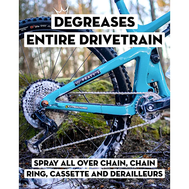 Дегризер для трансмиссии велосипеда Peaty's Foaming Drivetrain Degreaser, 500ml