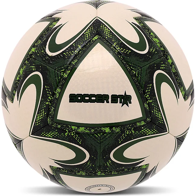 Футбольный мяч
 HYBRID SOCCER STAR TO-TOWN FB-4491 №5 PU (Белый-зеленый)