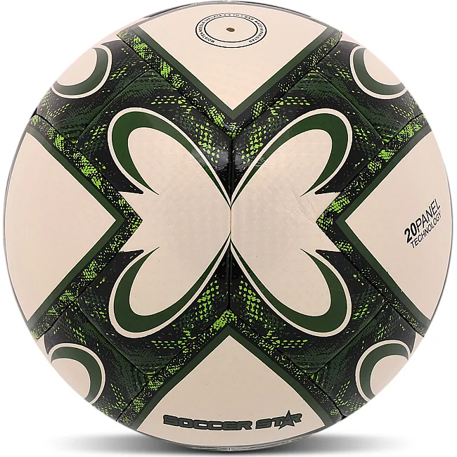 Футбольный мяч
 HYBRID SOCCER STAR TO-TOWN FB-4491 №5 PU (Белый-зеленый)
