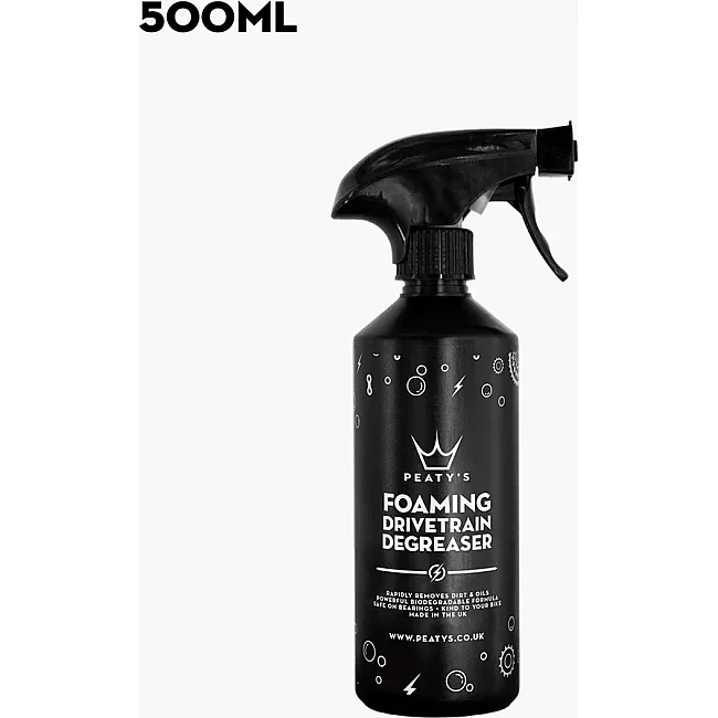 Дегризер для трансмиссии велосипеда Peaty's Foaming Drivetrain Degreaser, 500ml