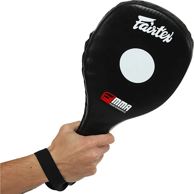 Одинарная ракетка для тхэквондо
 кожаная FAIRTEX
 FTX034 2шт (Черный)
