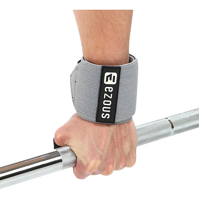 Кистевые бинты
 STRENGTH WRIST WRAPS (SOLID SUPPOR) EZOUS C-04 2штуки (Серый)