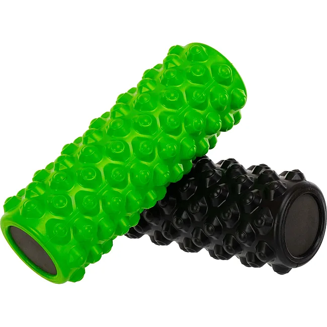 Ролер масажний циліндр (ролик мфр) заповнений піною 36см
 Bubble Roller ZELART
 FI-5714 (Лімонний)