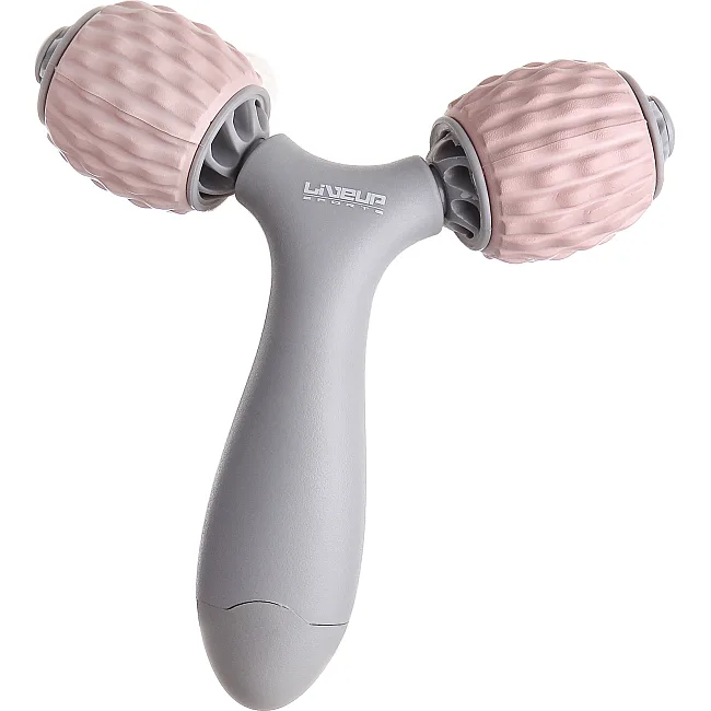 Масажер Y-SHAPED HAND MASSAGER розовий 17.5х16х5см
