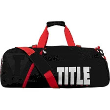 Спортивная сумка TITLE Boxing Champion Sport Bag/Backpack Black/Red