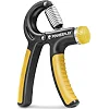 Кистевой эспандер POWERPLAY PP-4323 с регулируемой нагрузкой 10-40 кг. Strength Grip Черно-желтый