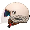 Открытый мотошлем
 Три четверти AMEFOX MT-3250 (Белый)