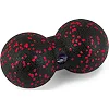 Масажний набір PowerPlay PP_4015 EPP Foam Roller Set 4in1 (2-ва роли + 2-ва м'ячі) Чорно-червоний