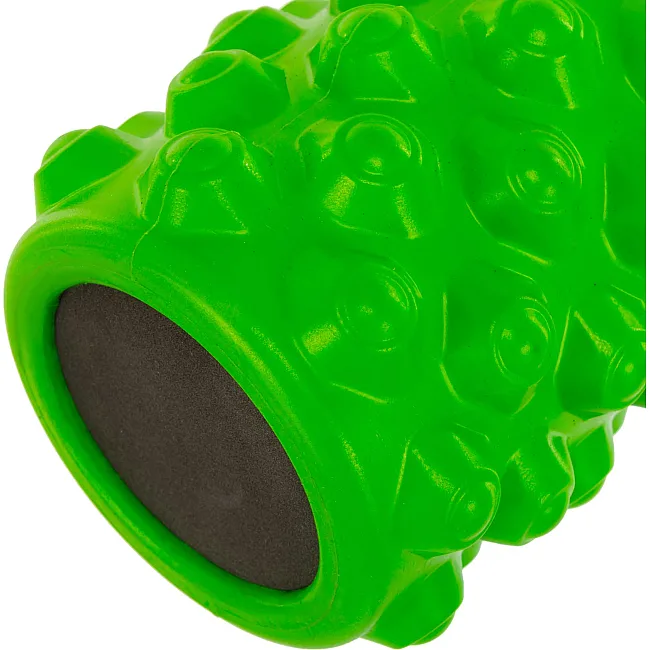 Ролер масажний циліндр (ролик мфр) заповнений піною 36см
 Bubble Roller ZELART
 FI-5714 (Лімонний)